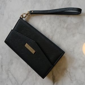 Authentic Kate Spade Black Laurel Way Phone Wallet